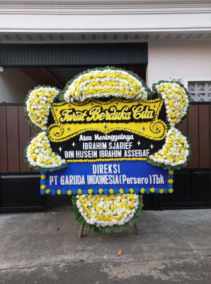 Papan Bunga Duka di Pegadingan
